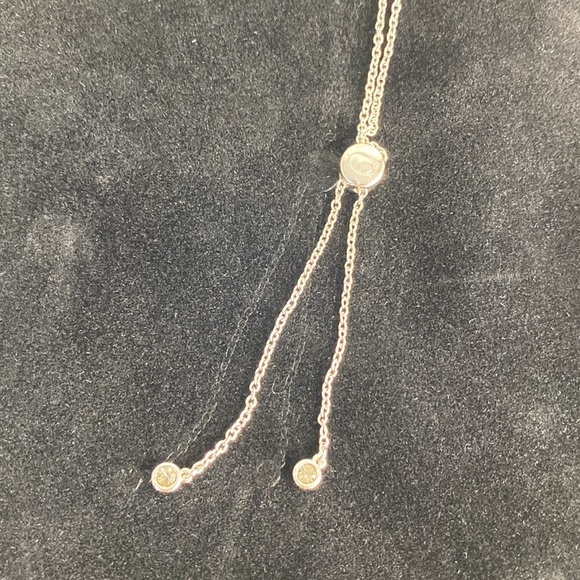 Coach slider bracelet silver tone with rhinestone NWT! - Picture 7 of 12